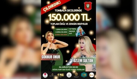 Güzelyurt’ta “Tombala Gecesi” heyecanı: 150 bin TL ödül ve sürpriz hediyeler dağıtılacak!