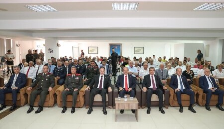 1 Ağustos Toplumsal Direniş Bayramı nedeniyle TMT Mücahitler Derneği’nde tören düzenlendi