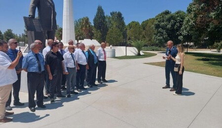 TMT Anıtı’nda 1 Ağustos töreni: TMT ile EOKA’yı aynı gören zihniyetleri kınıyoruz!