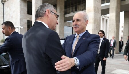 Kurtulmuş'un, Erhürman ziyareti sonrası paylaşımı: Kıbrıs Türk halkının haklı davasını savunacağız