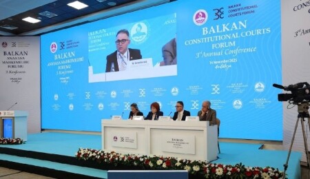 Yüksek Mahkeme Başkanı Özerdağ, Balkan Anayasa Mahkemeleri Forumu’na katıldı