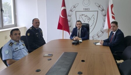 İçişleri Bakanı Oğuz ile Polis Genel Müdürü Adalıer iç güvenliği görüştü
