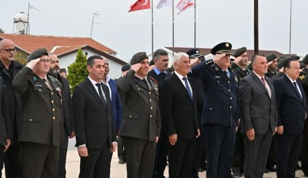 21-25 Aralık şehitleri Güzelyurt’ta törenle anıldı