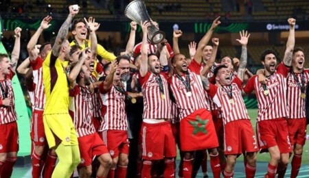 Olympiakos, Konferans Ligi’nde şampiyon oldu