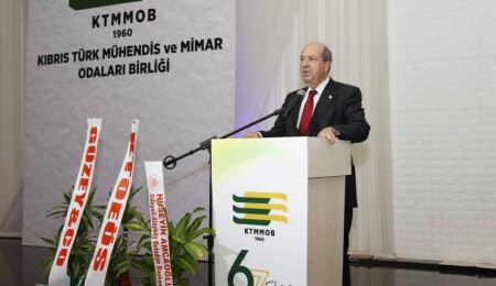 Cumhurbaşkanı Tatar: Enerjinin verimli kullanılması konusunda mimar ve mühendislerin yaptığı çalışmalar önemlidir