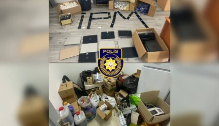 Safaköy'de 3 ayrı daireye baskın: 17 kişi tutuklandı!