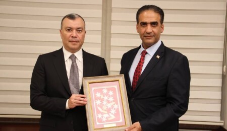 Sadık Gardiyanoğlu ve Azerbaycan Çalışma Bakanı Babayev’den çalışma hayatında iş birliği adımları