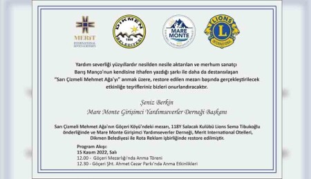 Sarı Çizmeli Mehmet Ağa’nın mezarı restore edildi