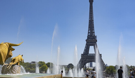 Paris'te 14 yıl sonra ilk kez sıcaklık yılbaşından bu yana 25 derece altında kaldı