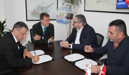 Ciklos’taki seyir terasları 10 yıllığına Girne Belediyesi’ne devredildi