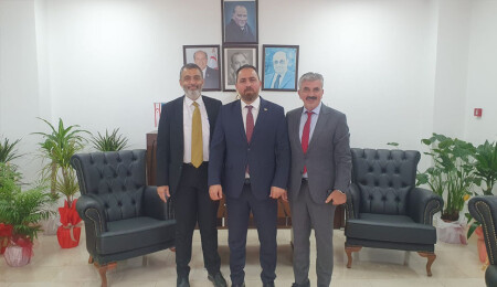 Tarım Bakanı Hüseyin Çavuş, Telsim heyetini kabul etti