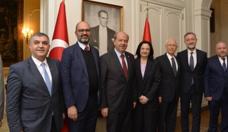 Tatar Discusses Cyprus Issue in Brussels