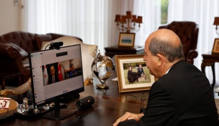 Cumhurbaşkanı Tatar, Alper Gezeravcı ile görüştü: Kıbrıs’ın uzay görüntülerini görünce çok duygulandım