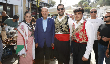 Cumhurbaşkanı Ersin Tatar, Lefke Hurma Festivali’ne katıldı