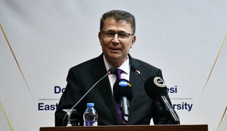 TDK Başkanı Prof. Dr. Mert, DAÜ’de konferans verdi