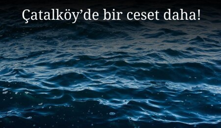 Çatalköy’de sahile vurmuş cansız bir erkek bedeni bulundu!