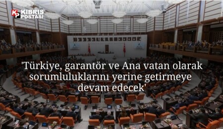 TBMM'den uluslararası topluma çağrı: KKTC tanınsın