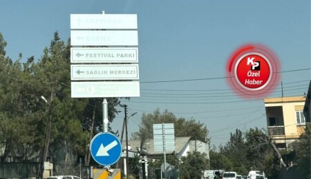 Karayolları Müdürlüğü, Güzelyurt’taki solmuş tabelaları en geç salı gününe kadar yenileyecek!