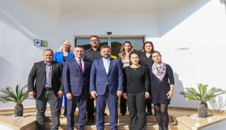 Turkcell Genel Müdürü, Kuzey Kıbrıs’ta temaslarda bulundu