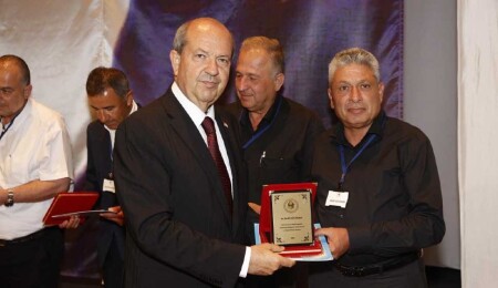Cumhurbaşkanı Tatar, Sivil Savunma Teşkilat Başkanlığı terhis törenine katıldı