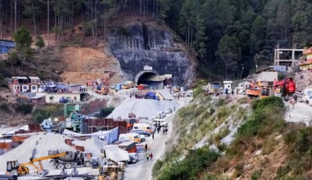 India Tunnel Collapse: Rescuers Drill Through to Trapped Men