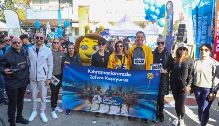 Kuzey Kıbrıs Turkcell, 4.5G sponsorluğu ile umut maratonundaydı