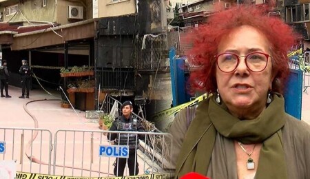 Beşiktaş'taki yangında yeni ayrıntılar... Apartman yöneticisi: Binanın yapılışında o alan sinema salonu olarak gözüküyor