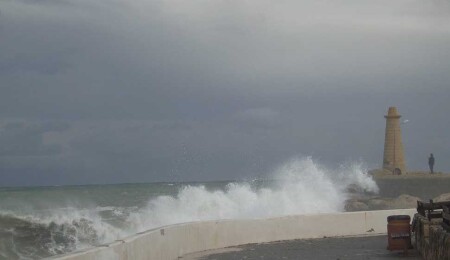 Strong precipitation warning from Meteorology!