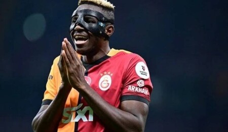 Osimhen maskesi tribünde yasaklandı