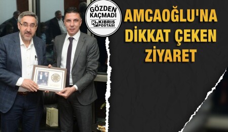 Amcaoğlu'na önemli ziyaret