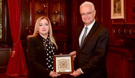 Ombudsman İlkan Varol, Türkiye Cumhuriyeti Roma Büyükelçisi Gücük’ün verdiği resepsiyona katıldı