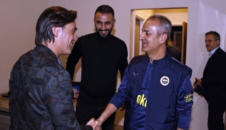 A Milli Takım Teknik Direktörü Vincenzo Montella, Fenerbahçe Kulübünü ziyaret etti