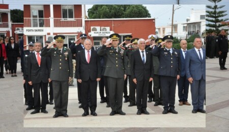 18 Mart Çanakkale Zaferi nedeniyle Güzelyurt’ta anma töreni düzenlendi