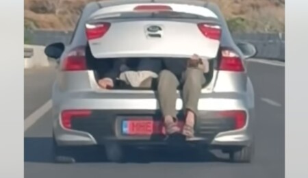 Lefke-Güzelyurt ana yolunda tehlikeli yolculuk!