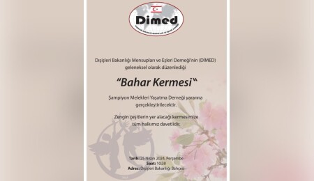 DİMED’in “Bahar Kermesi” 25 Nisan’da...