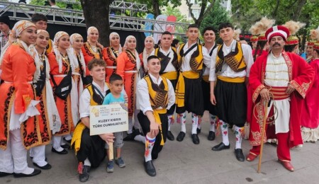 Güzelyurt Belediyesi Halk Dansları Ekibi Manisa’da