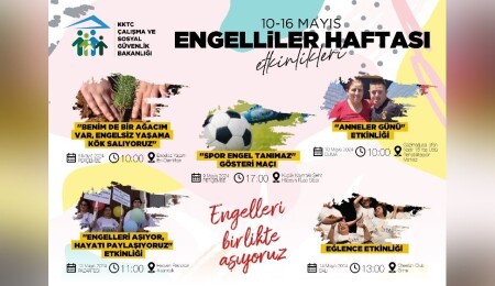 Çalışma ve Sosyal Güvenlik Bakanlığı, Engelliler Haftası nedeniyle etkinlikler düzenleyecek