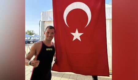 Yüzücü Doğukan Ulaç, Avrupa Kupası'nda parladı!