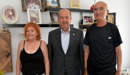 Ersin Tatar, TMT mücahidi, gazi ve şehit yakınlarını ziyaret etti