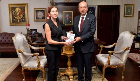 Tatar’a "Annan Planı Mülakatları" kitabının İngilizcesi takdim edildi