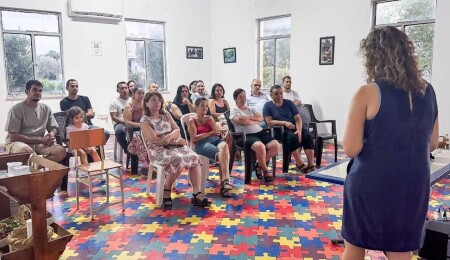 Kasiyerler ayağa belgesel gösterimi Akçay'da gerçekleştirildi