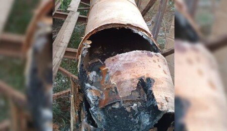 Harmancı eski boruların halini gözler önüne serdi: Borular değişti, kötü koku ortadan kalkacak