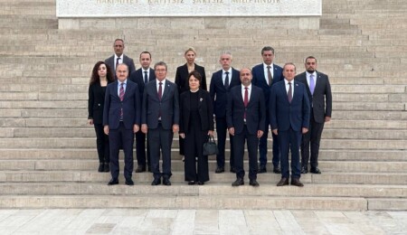 Ünal Üstel, Ankara’da resmi temaslarına başladı