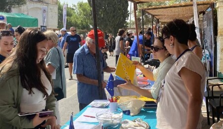 AB Yardım Programı projeleri, Büyükkonuk Eko Gün Festivali’nde tanıtıldı