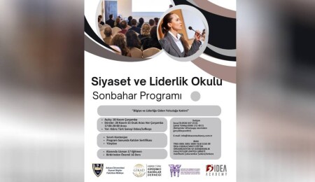 Kıbrıs Türk Girişimci Kadınlar Derneği'nden “Siyaset ve Liderlik Eğitim Programı”