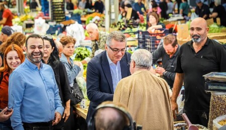 Erhürman’a Girne’de yoğun ilgi