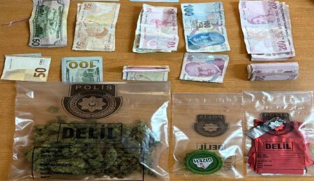 41 gram uyuşturucu ve yüklü miktarda para ele geçirildi!