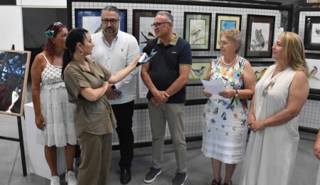 ‘Kıbrıs’taki Kuşlar’ sergisi sanatseverlerle buluştu