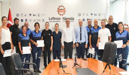 LTB Acil Müdahale Ekibi ilk yardım sertifikalarını aldı