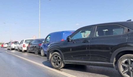 Lefkoşa’da 8 araç birbirine girdi: Zincirleme kaza ucuz atlatıldı